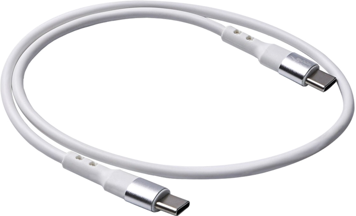 Kabel Akyga USB Type-C - USB Type-C 0.5 m White (AK-USB-39) - obraz 1