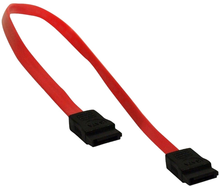 Kabel ART SATA III 1 m Red (KABSATA ART AL-OEM-S02) - obraz 1