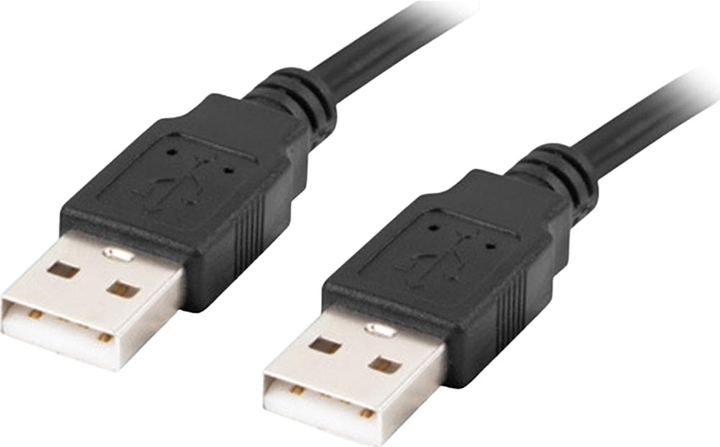 Kabel Lanberg USB Type-A - micro-USB 1.8 m Black (CA-USBM-20CU-0018-BK) - obraz 1