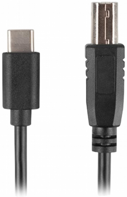 Kabel Lanberg USB Type-C - USB Type-B 3 m Black (CA-USBA-14CC-0030-BK) - obraz 1