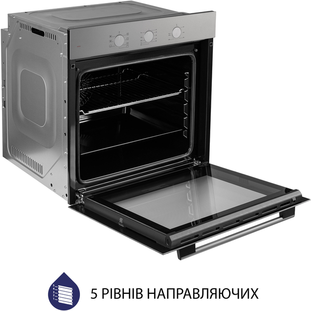 Духова шафа електрична Minola EO 675 Dove Gray - зображення 9
