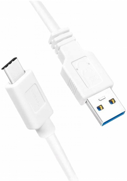Кабель Logilink USB 3.2 Gen1x1 USB Type-A- USB Type-C 3 м White (4052792055269) - зображення 1