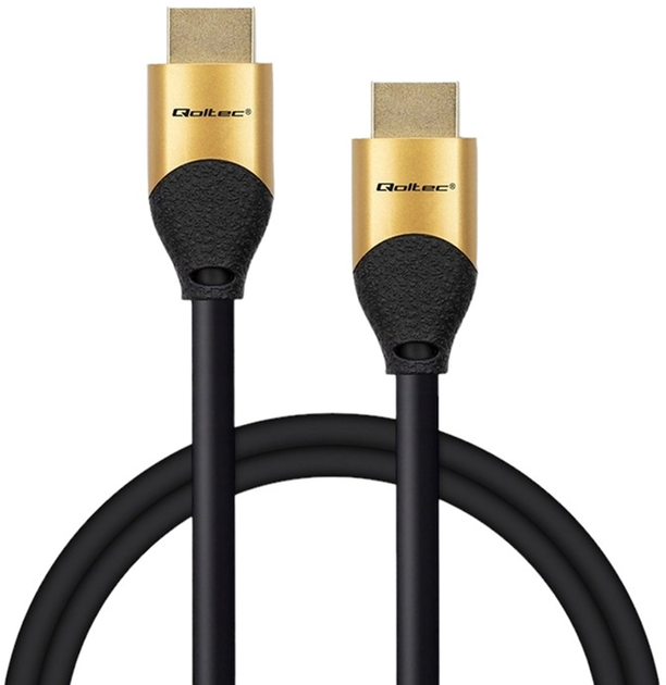 Kabel Qoltec HDMI v2.1 5 m Black (5901878503578) - obraz 1