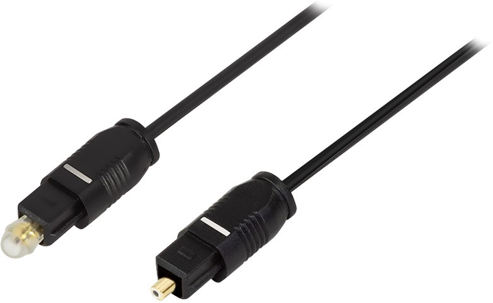 Кабель Logilink Toslink S/PDIF - Toslink S/PDIF 1.5 м Black (4052792006483) - зображення 1