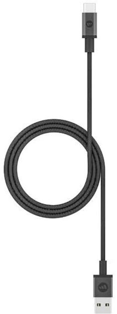 Kabel Mophie USB Type-A - USB Type-C 1 m Black (409903210) - obraz 1
