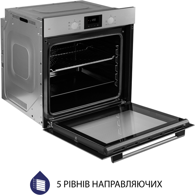 Духова шафа електрична Minola EOD 675 Dove Gray - зображення 8