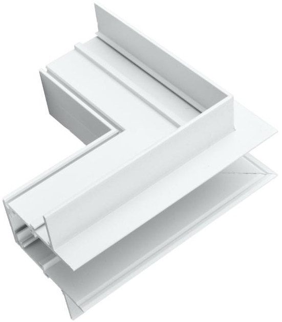 Łącznik kątowy do szyny magnetycznej zewnętrzny podtynkowy DPM M-Line biały (MTL-R-OL-W) - obraz 3