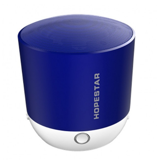 Бездротова колонка HOPESTAR H9 з мікрофоном + Bluetooth 3.0 вбудованим радіо 3 Вт Синя (11341) - Фото 1 Бездротова колонка HOPESTAR H9 з мікрофоном + Bluetooth 3.0 вбудованим радіо 3 Вт Синя (11341) - зображення 1
