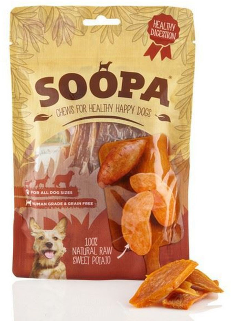 Smakołyk dla psów Soopa Sweet Potato Chews 100 g (5060289920012) - obraz 1