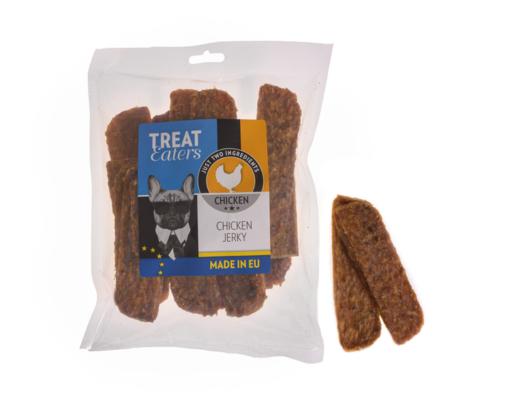 Ласощі для собак Treateaters The Naturals Chicken Jerky 350 г (5705833219197) - зображення 1