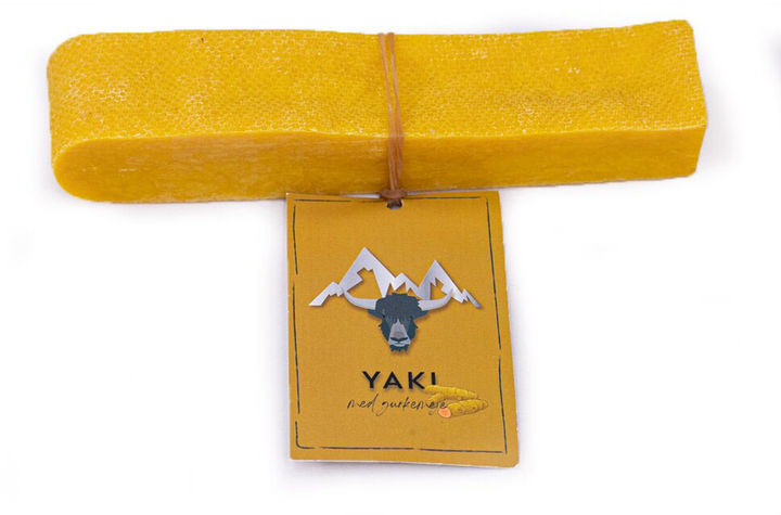 Ласощі для собак Yaki Cheese and Tumeric Dog Snack XL 140-159 г (5710456018416) - зображення 1