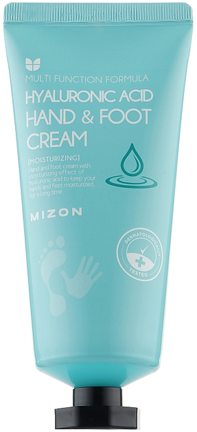 Krem do rąk i stóp Mizon Hyaluronic Acid Hand And Foot Cream z kwasem hialuronowym 100 ml (8809689370211) - obraz 2