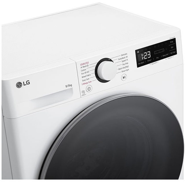 Пральна машина з сушаркою LG Серії 500 F2DR509S1W - зображення 6
