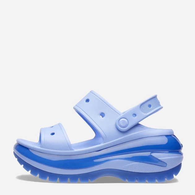 Жіночі сандалі Crocs Classic Mega Crush Sandal W CR207989-MOJE 38-39 (M6/W8) 24 см Світло-сині (196265257584) - зображення 3