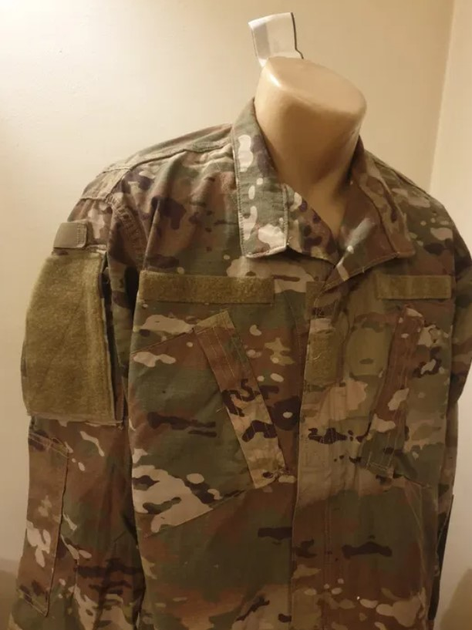 Комплект вогнестійкий військова форма армії США Army Combat Uniform Multicam Defender M Medium Short - зображення 7