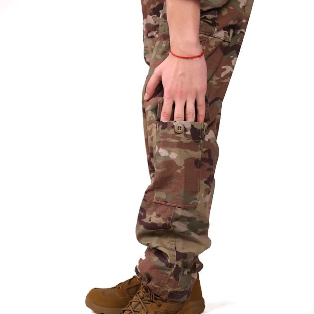 Комплект вогнестійкий військова форма армії США Army Combat Uniform Multicam Defender M Medium Short - зображення 9