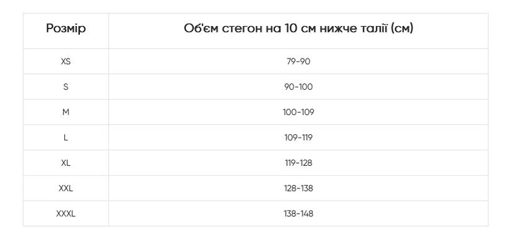Корсет поперековий напівжорсткий Реабілітімед И-6М COMFORT графітовий, S - изображение 2