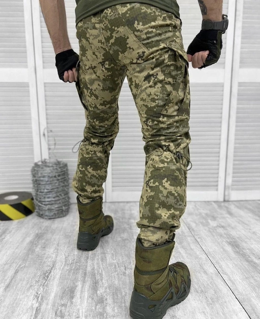 Тактичні штани з наколінниками піксель,камуфляж XL - зображення 2