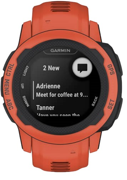 Спортивний годинник Garmin Instinct 2S 40 mm Poppy (010-02563-06) - зображення 6