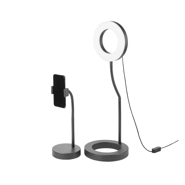 Кольцевой свет для держателей телефонов IKEA LÅNESPELARE, черный, 105.143.58 - изображение 12