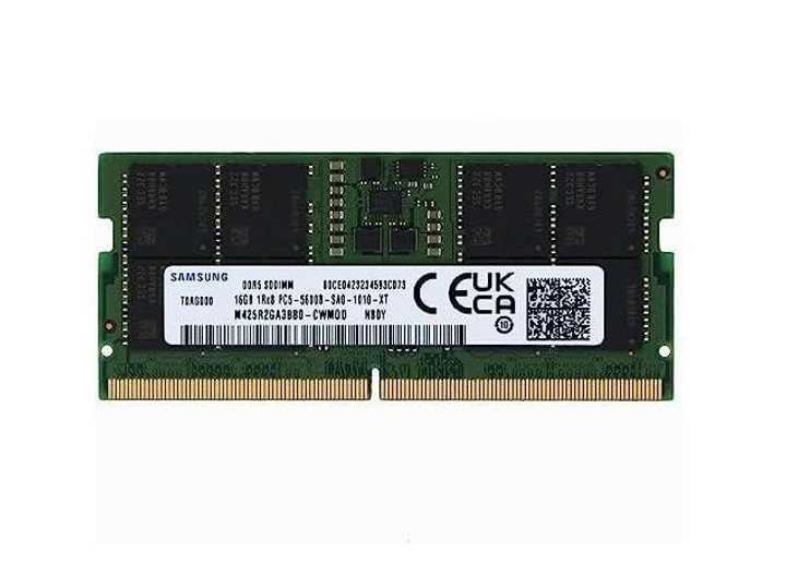 Оперативная память Samsung 16 GB SO-DIMM DDR5 5600 MHz (M425R2GA3BB0 ...