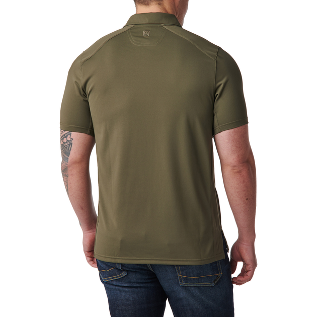 Футболка поло тактична з коротким рукавом 5.11 Tactical Рaramount Short Sleeve Polo RANGER GREEN L (41221-186) - изображение 2