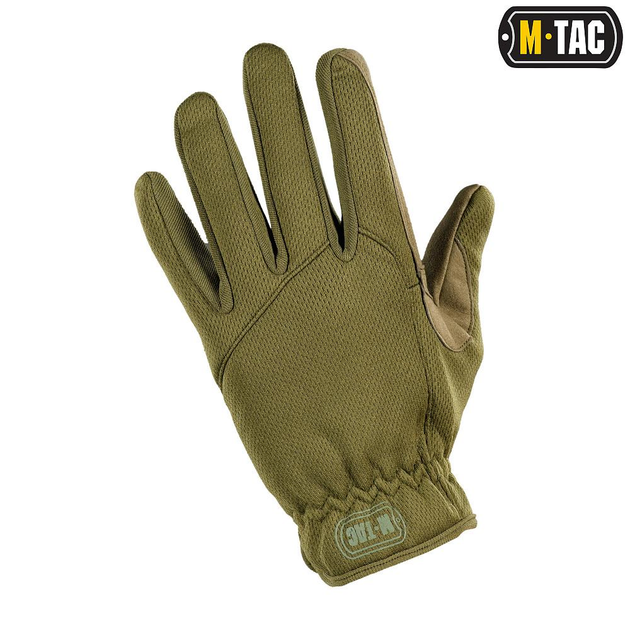 Тактичні легкі M-Tac рукавички Scout Tactical Mk.2 Olive L - зображення 2