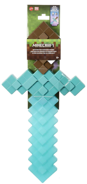 Miecz Mattel Minecraft Zaklęty Deluxe Role Play (0194735145393) - obraz 1