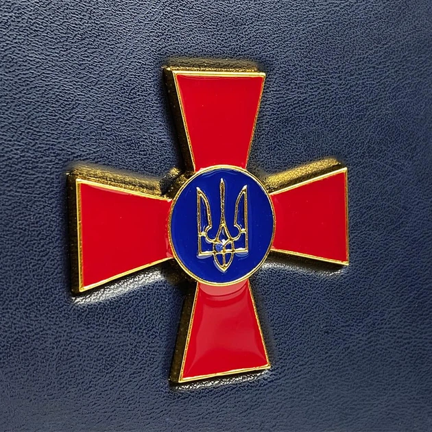Ежедневник "Вооруженные силы Украины" кожаный - Фото 3 Ежедневник "Вооруженные силы Украины" кожаный - изображение 3