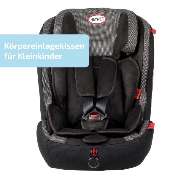 Автокрісло дитяче 9-36 кг Heyner MultiRelax AERO Fix (I, II, III) Pantera Black (798 110) - зображення 3