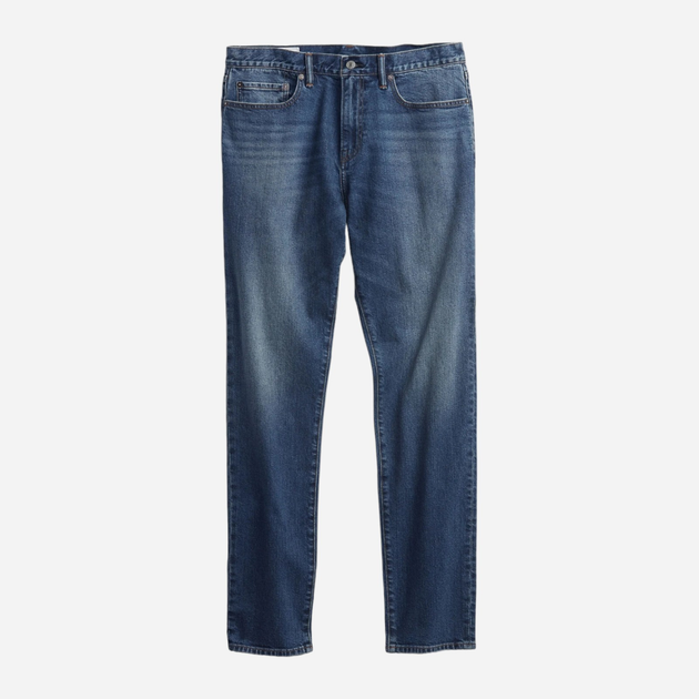 Jeansy regular fit męskie GAP 709148-00 W34L32 Granatowe (1200056575081) - obraz 5