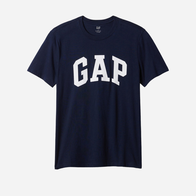 T-shirt męski bawełniany długi GAP 856659-04 S Granatowy (1200132689442) - obraz 4