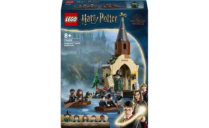 Конструктор LEGO Замок Гоґвортс. Човновий елінг 350 деталей (76426