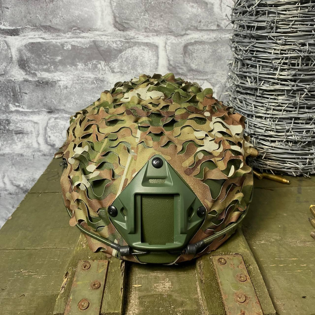 Военный кавер на каску FAST Multicam - изображение 2