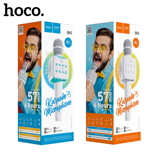 Микрофон + караоке Bluetooth HOCO BK5 Cantando - изображение 3
