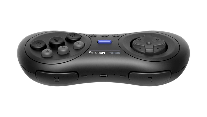 Геймпад Бездротовий 8BitDo PC PC M30 Mega Drive Style Black - зображення 5
