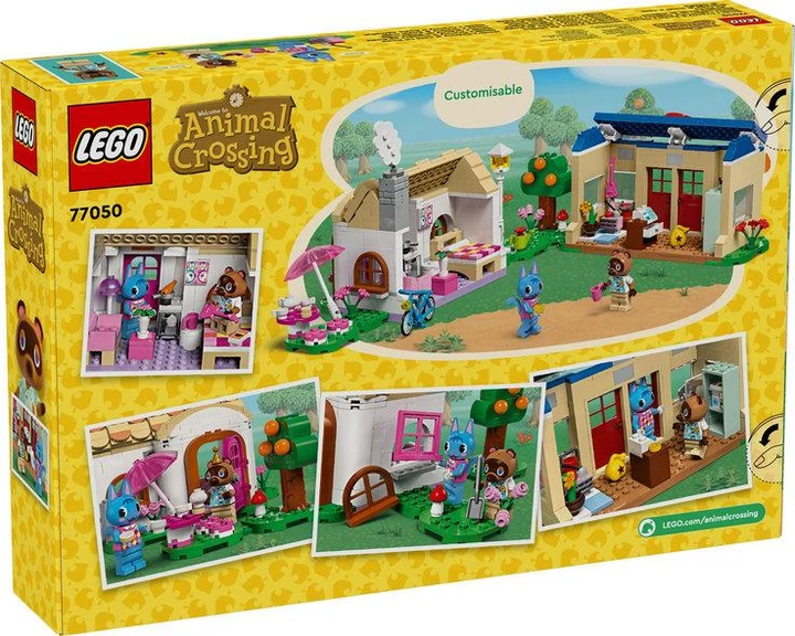 Конструктор Lego Animal Crossing Магазинчик Нука та будиночок Розі 77050 - Фото 2 Конструктор Lego Animal Crossing Магазинчик Нука та будиночок Розі 77050 - зображення 2