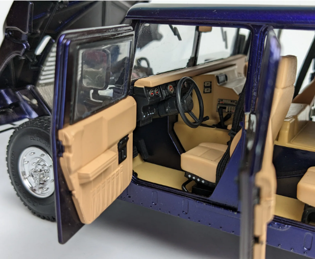Масштабна модель Hummer H1 AM General Humvee - Standox Purple by
