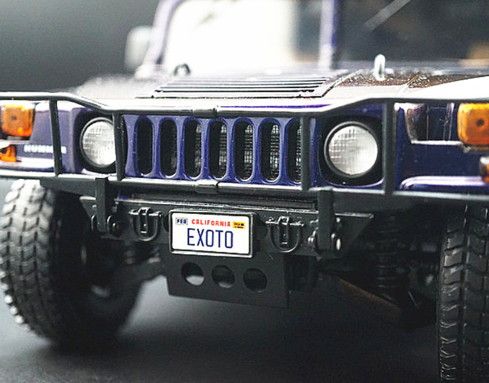 Масштабна модель Hummer H1 AM General Humvee - Standox Purple by