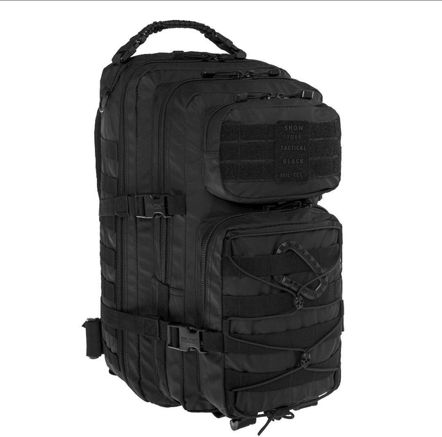 Рюкзак Mil-Tec Assault Pack Large 36 л - Black - зображення 1
