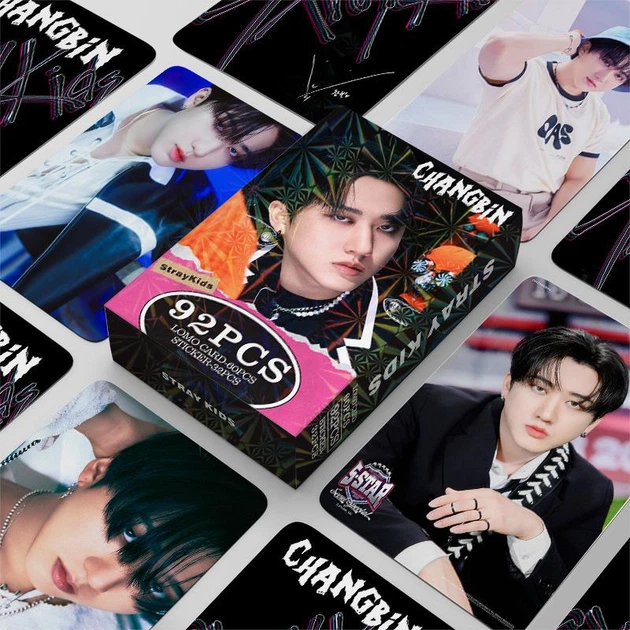 EXO kokobop カードウォレット チェン ジョンデ 첸 Набір кпоп карток з Чан Біном Стрей кідс ( 92 шт ) – фото, отзывы