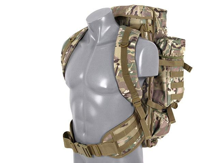 Снайперский рюкзак для оружия 8Fields 40 л мультикам АК АР М4 М16 - изображение 2