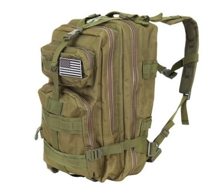 Тактический армейский штурмовой рюкзак Dominator 45л олива - изображение 1