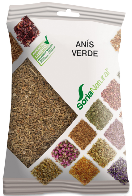 Herbata Soria Natural Anis Verde 60 g (8422947020262) - obraz 1
