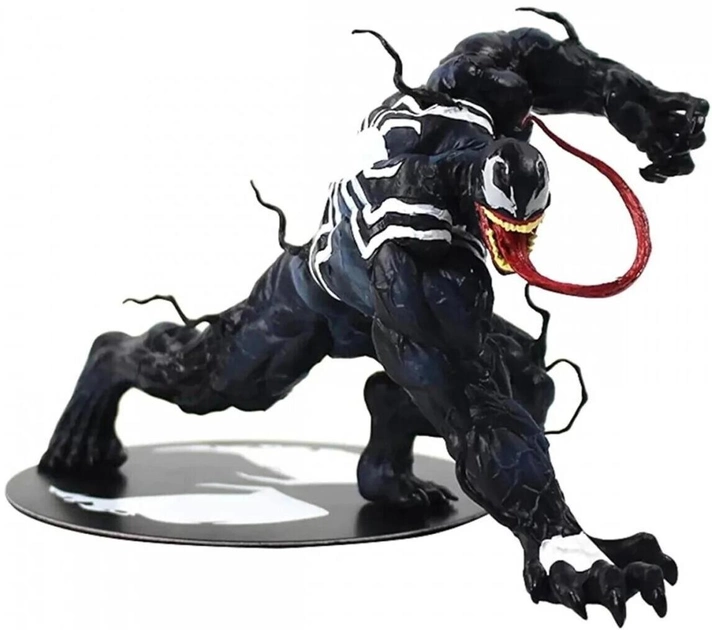 Статуэтка (фигурка) Venom с языком 14 см из ПВХ пластика на подставке - Фото 4 Статуэтка (фигурка) Venom с языком 14 см из ПВХ пластика на подставке - изображение 4