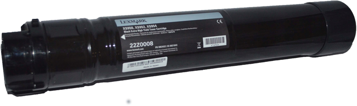 Тонер-картридж Lexmark XS955 Black (22Z0008) - зображення 1