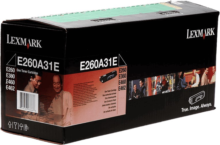 Toner Lexmark E260 Black (E260A31E) - obraz 1