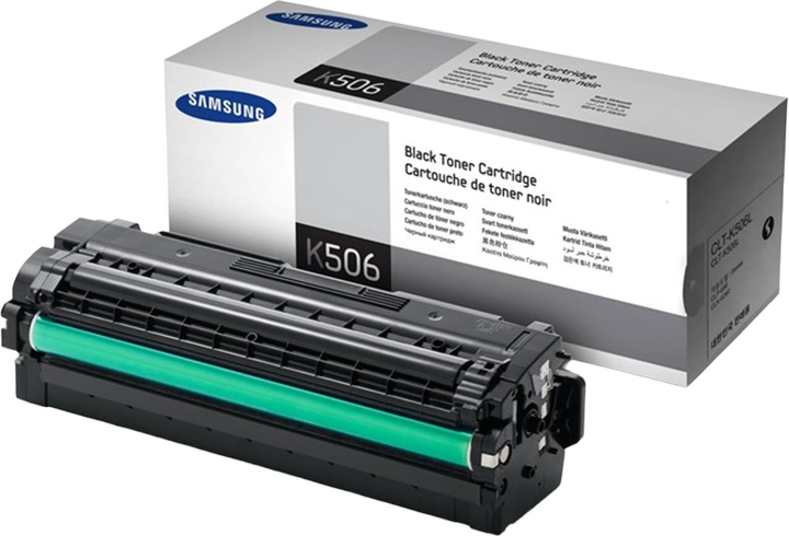 Toner Samsung CLT-K506L Black (191628429011) - obraz 1