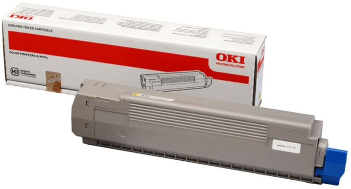 Toner Oki C831/841 Yellow (44844505) - obraz 1