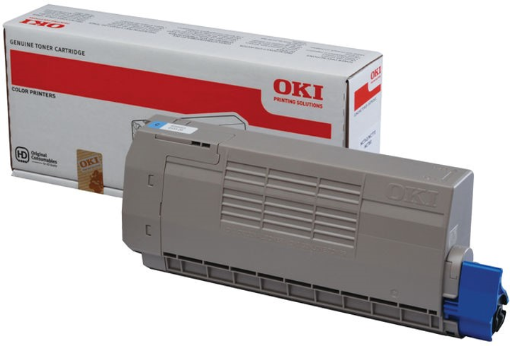 Toner Oki MC760dn Cyan (45396303) - obraz 1